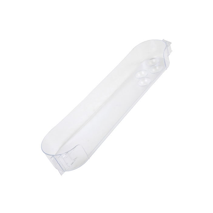 Estante transparente para puerta de frigorífico (Dimensiones 484 x 60 mm)