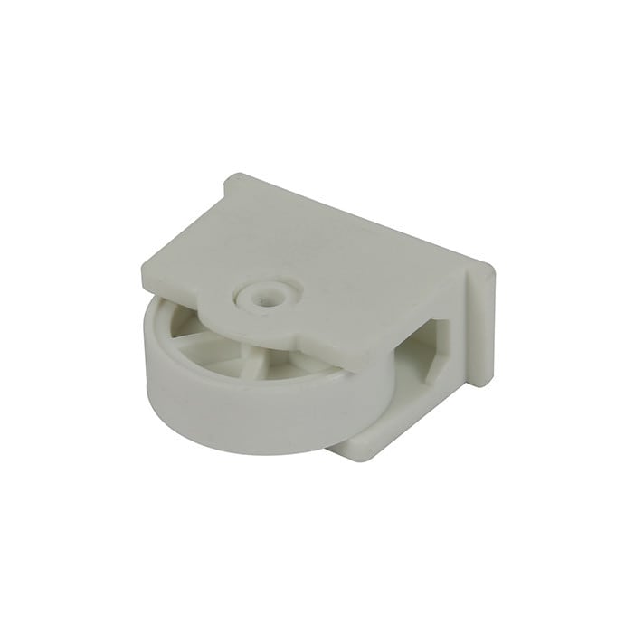 Rueda de riel de guía para repisa de frigorífico