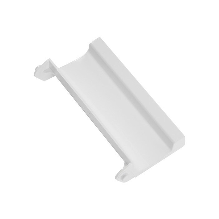 Tirador para puerta de lavavajillas, blanco