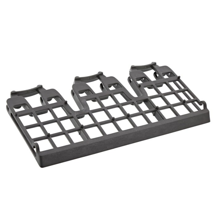 repisa tazas, con goma, gris