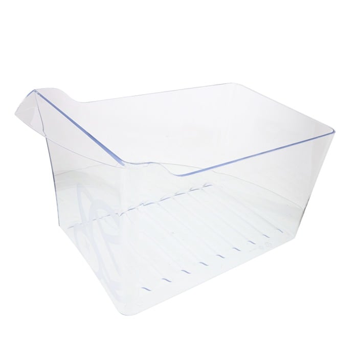 Cajón de frigorífico transparente para verduras, lado derecho