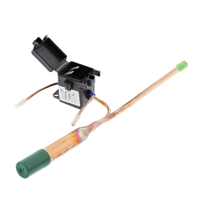 conjunto, tamiz, electrovalvula,