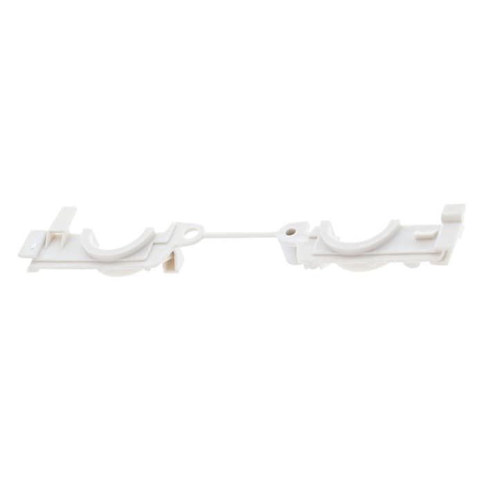 Abrazadera de manguera de desagüe para el panel trasero de la lavadora