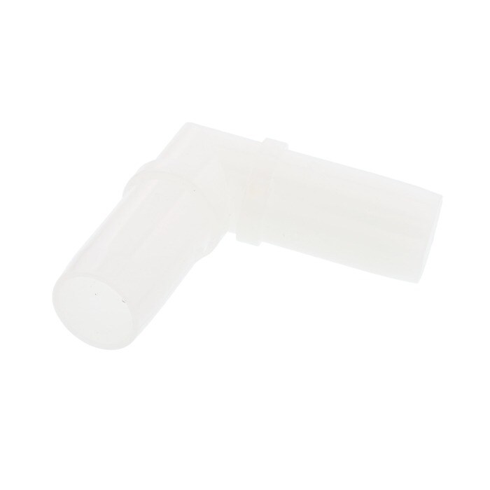 angular, adaptador, tubo drenaje