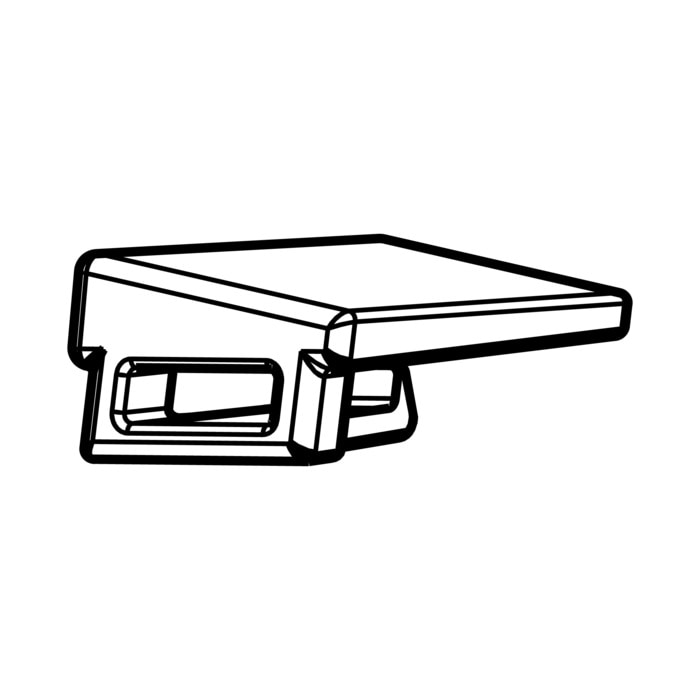 parada, mensula, izquierdo