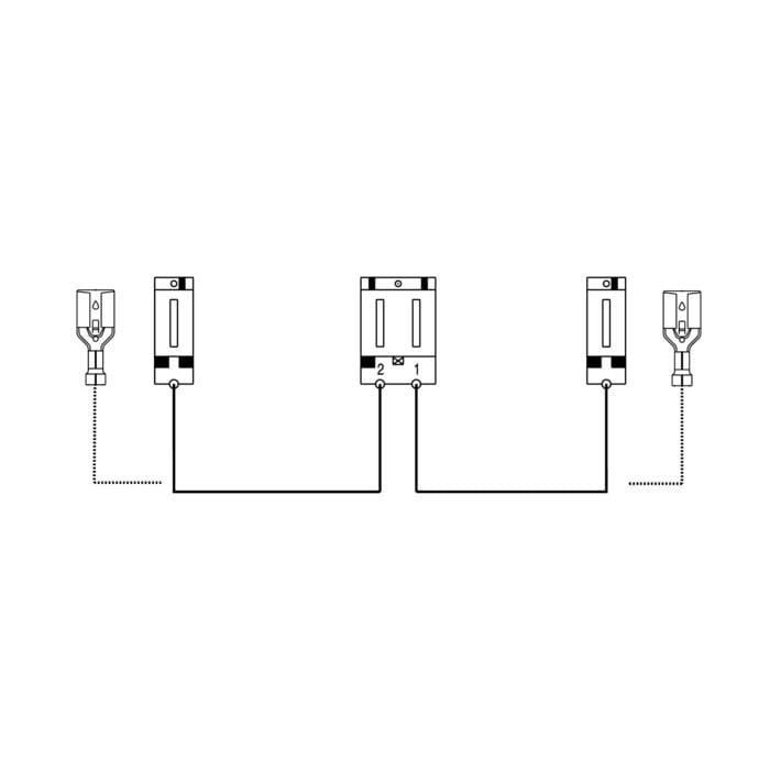 cableado,resistencia calentamiento,modulo electronico,790mm+740mm