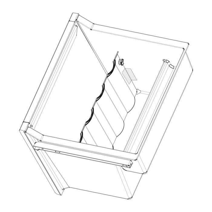 cajon verdura,completo,692,448.2x394mm