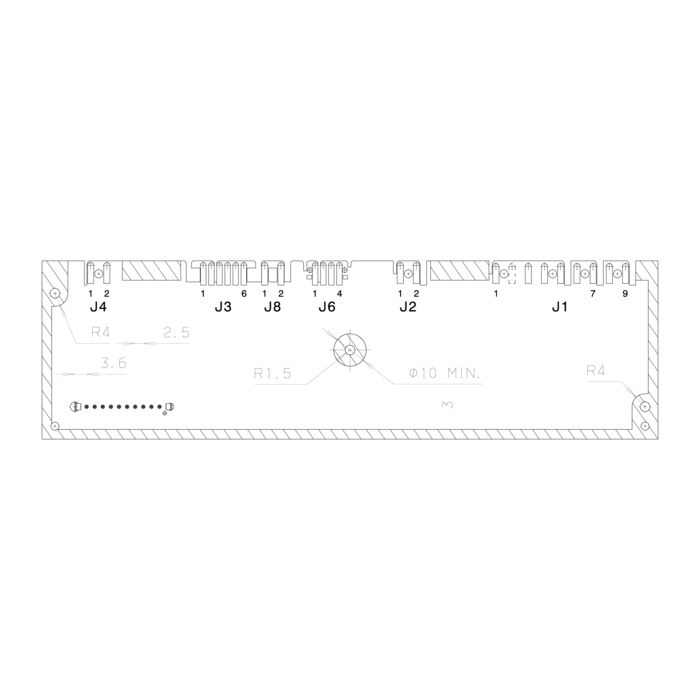 modulo electronico, alimentacion