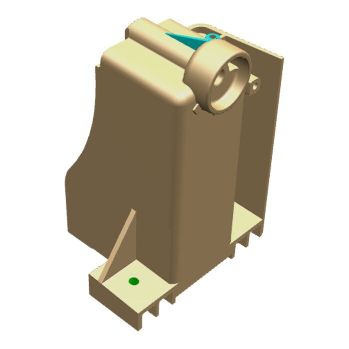 soporte pie, anterior, derecho/a