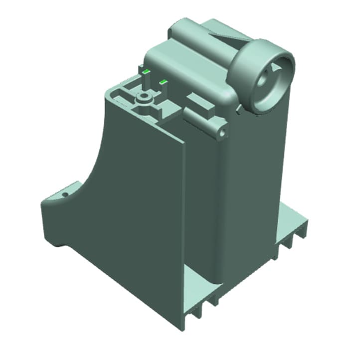 soporte pie, anterior, izquierdo