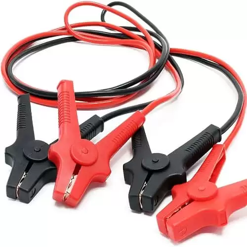 Pinzas De Bateria De Coche Y Motos 2.5 M Rojo-negro 2000 A