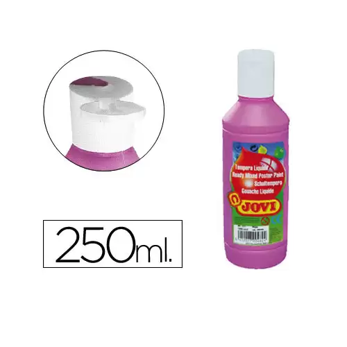 Tempera Liquida Jovi 250 Cc  Fucsia