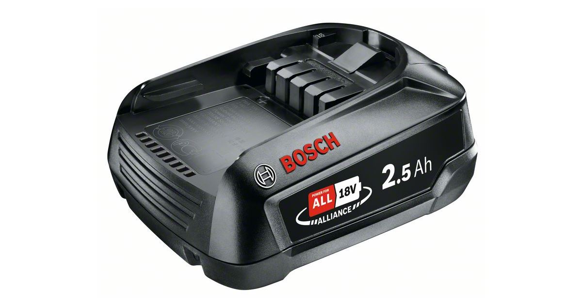 Accesorios para herramientas inalámbricas BOSCH Batería Li-Ion 18 V/2,5 Ah 1600A005B0