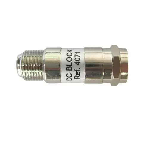 Adaptador Bloqueador DC Tipo F  Gris