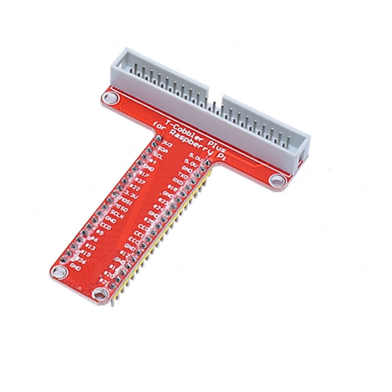 Adaptador de tarjeta de expansión T-Cobbles Plus tipo T GPIO de 40 pines para Raspberry Pi