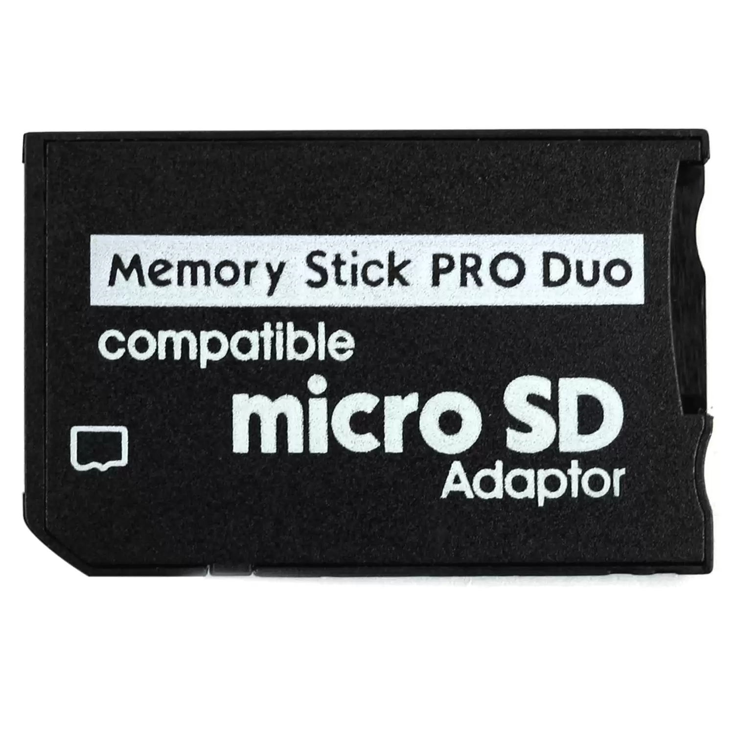 Adaptador De Tarjeta Micro SD A Memory Stick  Negro