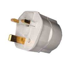ADAPTADOR INGLES-EUROPEO (PARA VIAJAR A INGLATERRA)