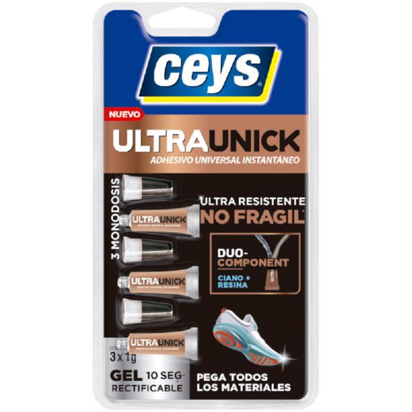 ADHESIVO ULTRAUNICK GEL CIANOCRILATO 3-1 GR