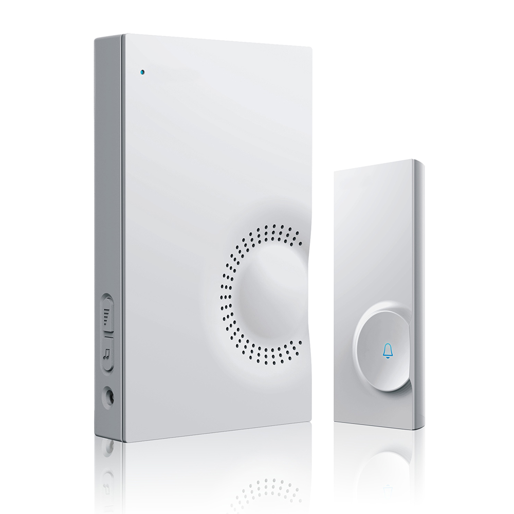 Timbre Portátil 100 Metros Blanco Ip44