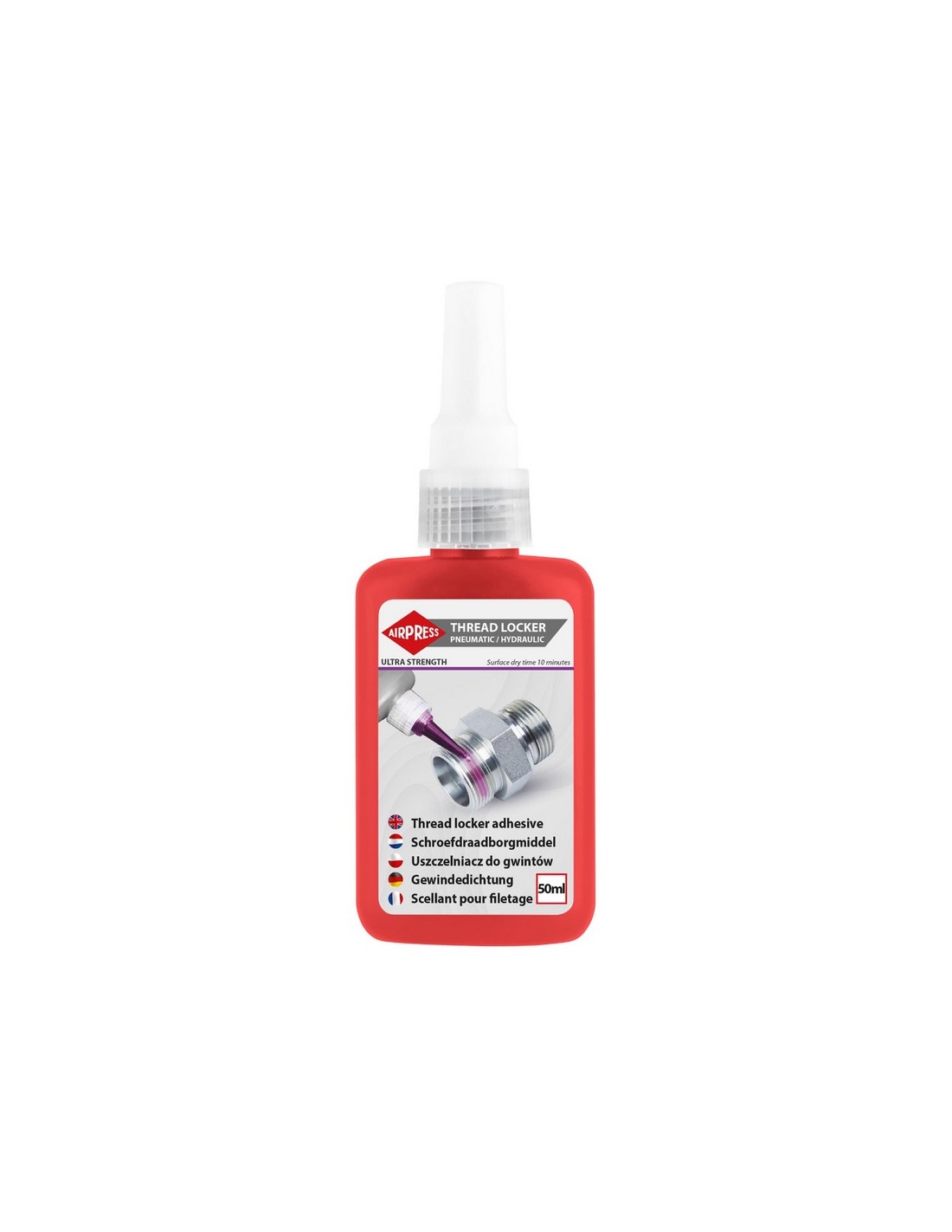 AIRPRESS Adhesivo fijador de roscas Ultra Strength 50ml