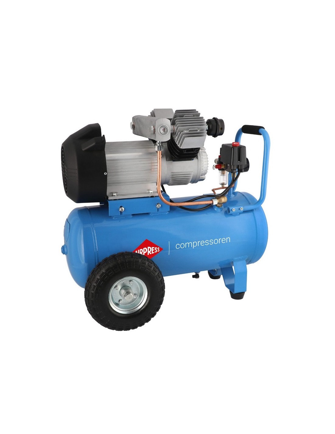 AIRPRESS Compresor de aire LM 50-350 10 bar 3 CV 280 l/min 50 l