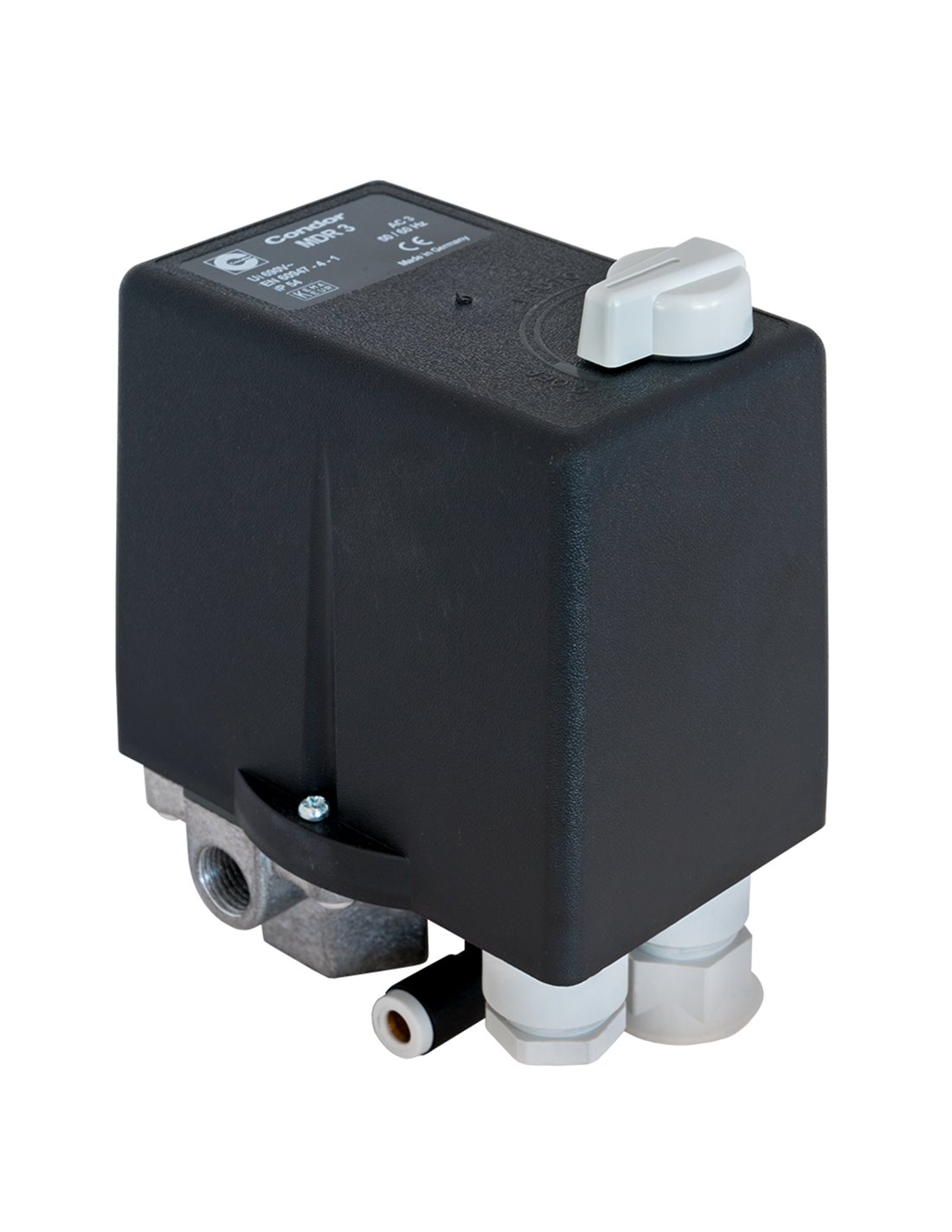 AIRPRESS CONDOR Interruptor de presión con relé térmico 400V 11 bar 1/2" 6.3