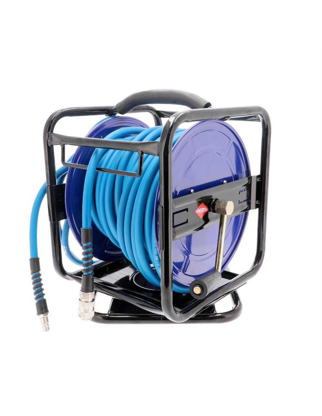 AIRPRESS Enrollador de manguera de aire 30 m 12 x 8 mm 15 bar