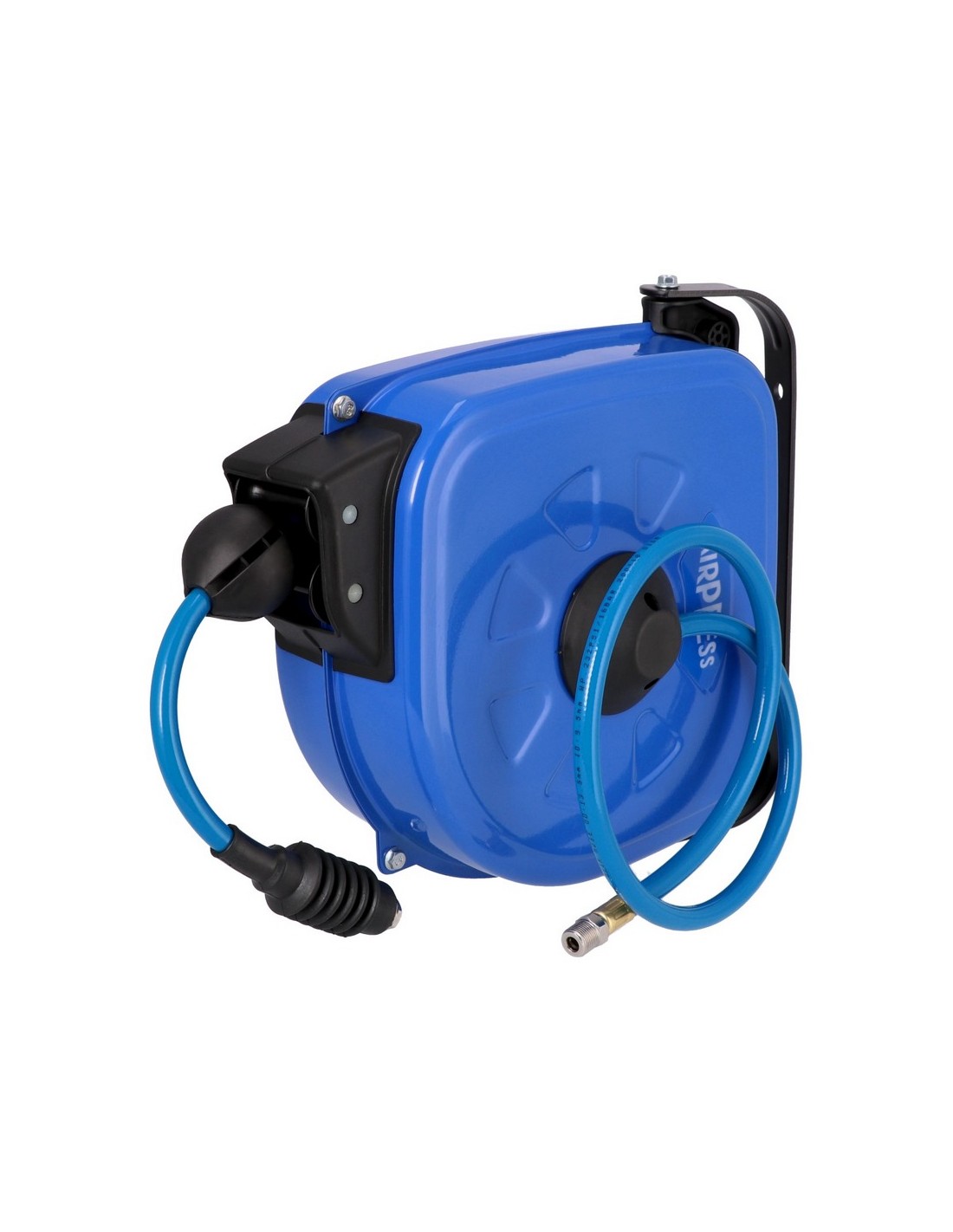 AIRPRESS Enrollador de pared para manguera de aire 12 m 9.5 x 13.5 mm PU