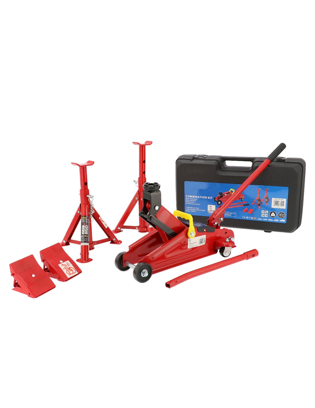 AIRPRESS Kit de taller de bases de elevación y cuñas