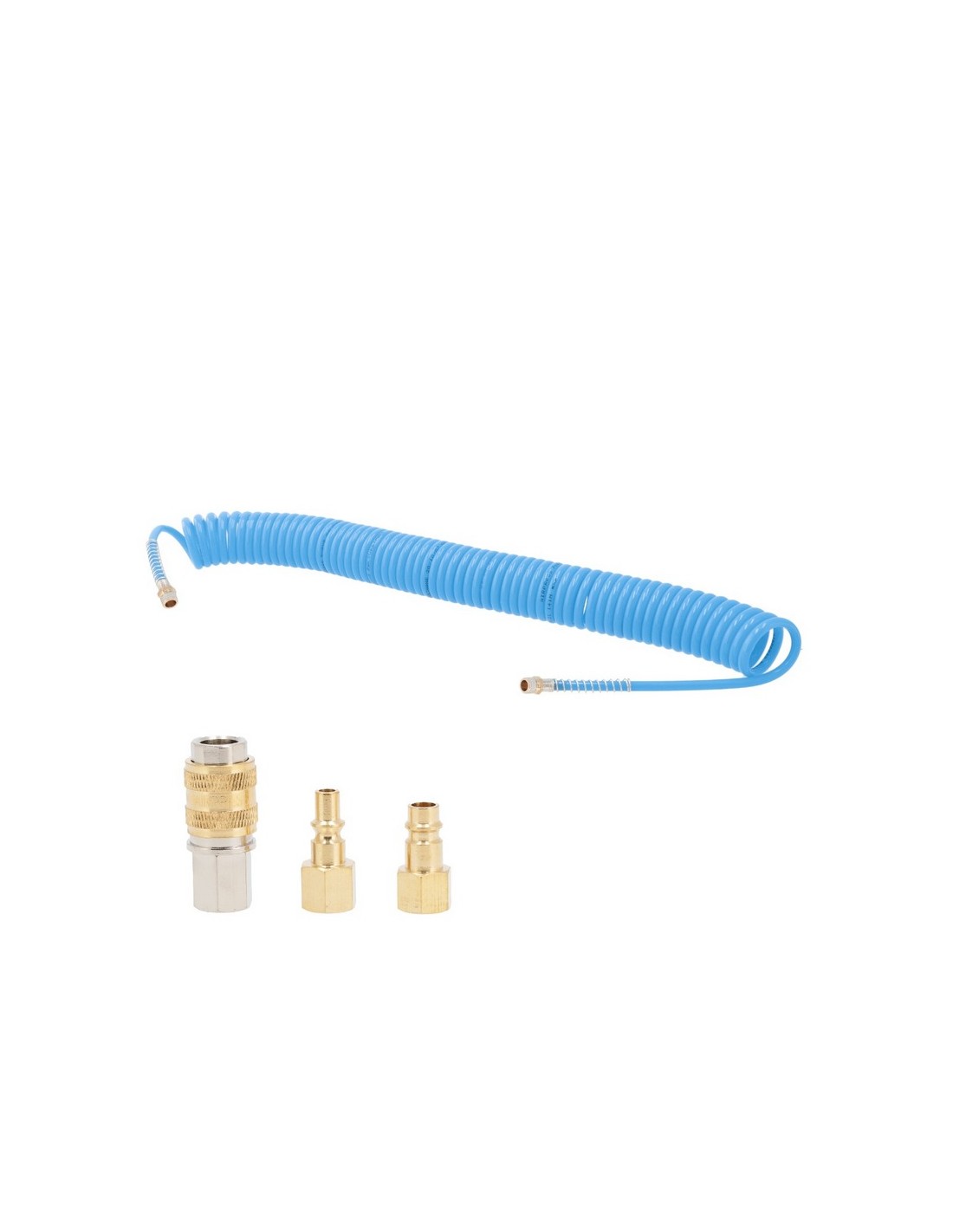 AIRPRESS Manguera de aire espiral 10 m 8 mm 10 bar