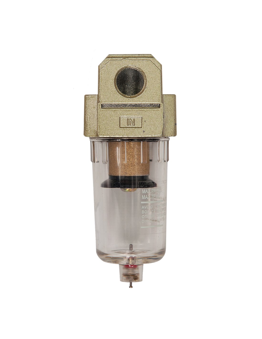 AIRPRESS Separador de agua y aceite 1/4" 10 bar