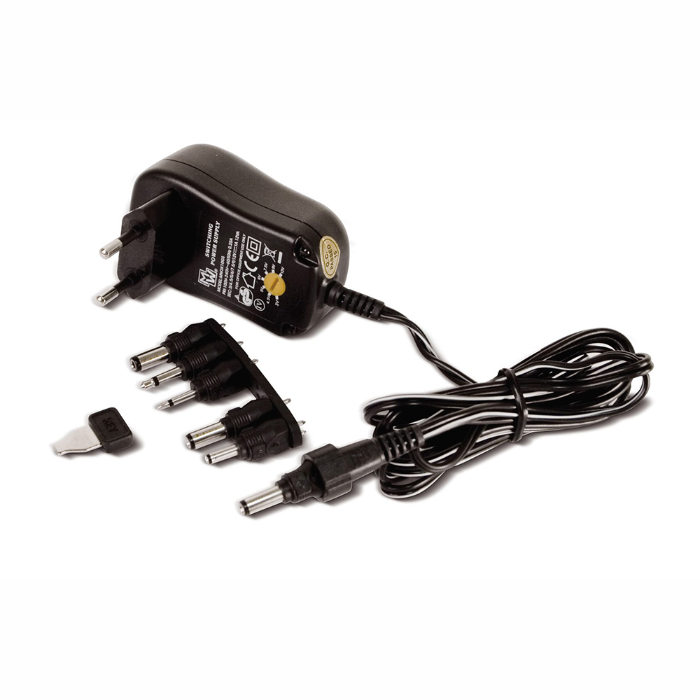 Alimentador Multitension 3-12V. 1000Mah.  Axil