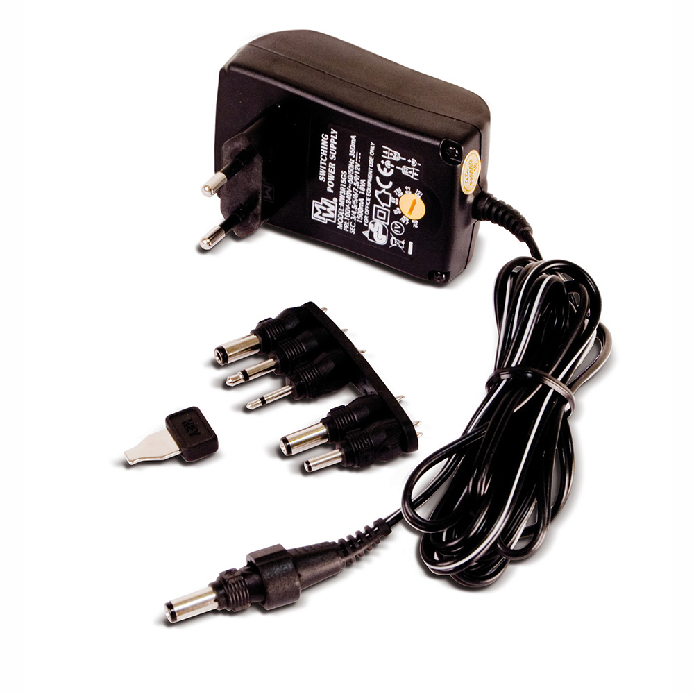 Alimentador Multitension 3-12V, 1500Mah.  Axil