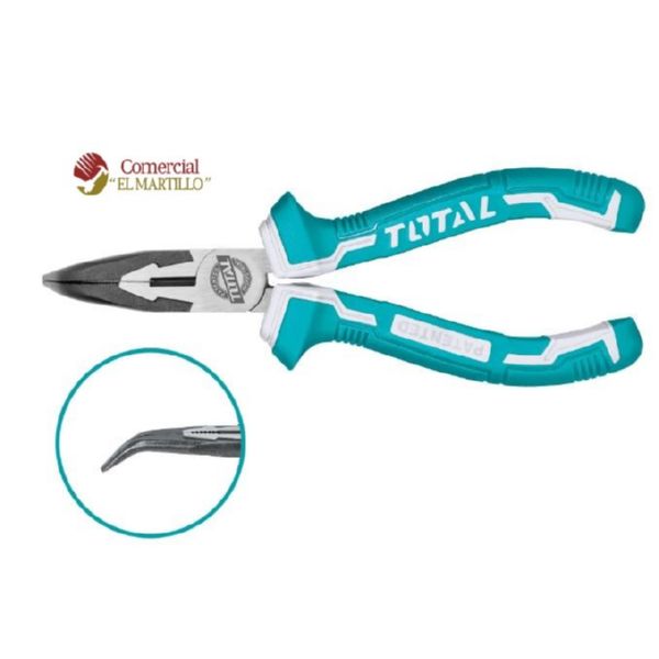 ALICATE BOCA PLANA CURVA Total