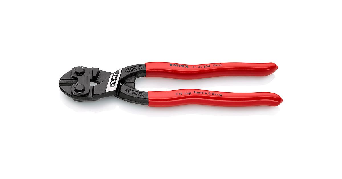 Alicates de corte lateral KNIPEX para pernos - CoBolt 7101200
