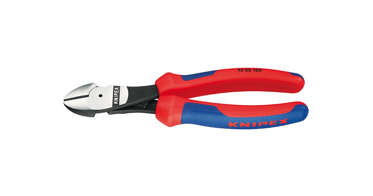 Alicates de corte lateral KNIPEX - potencia 7402180