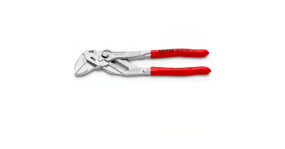 Alicates llave KNIPEX, 180 mm 8603180