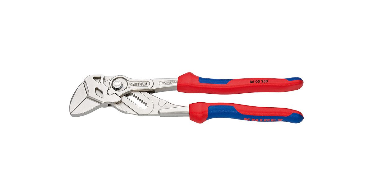 Alicates llave KNIPEX cromados 250 mm 8605250