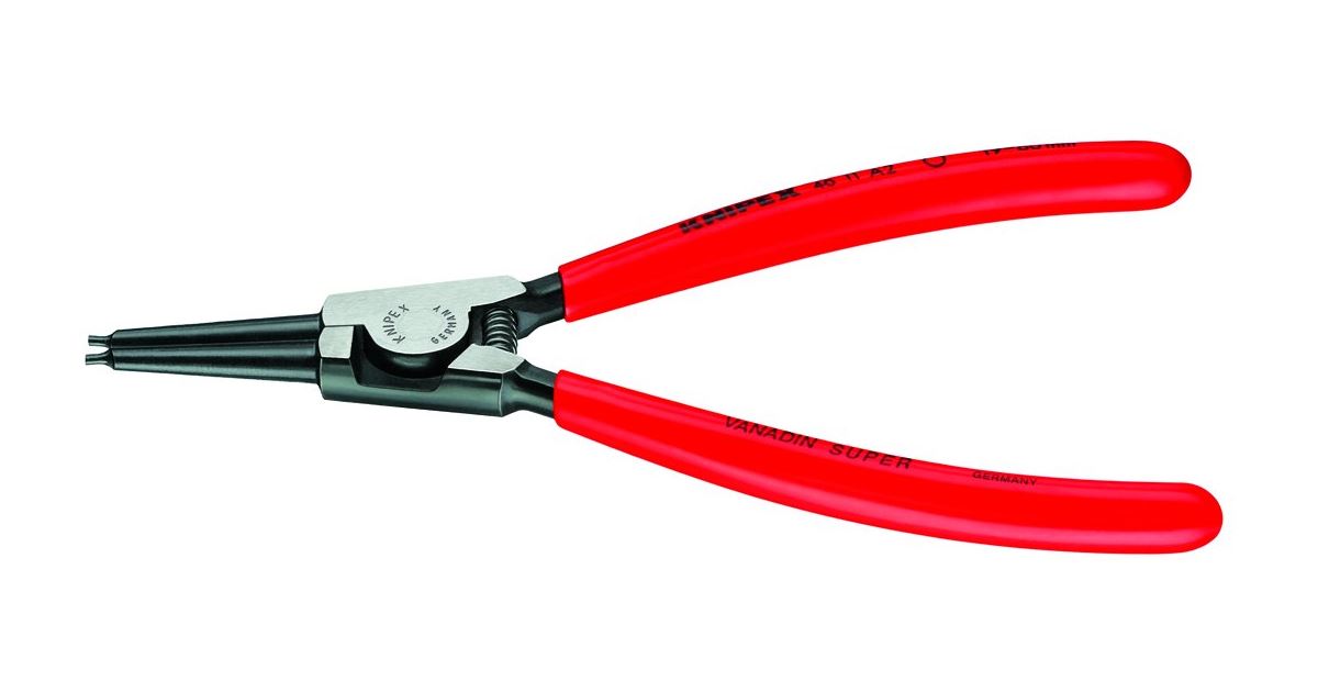 Alicates para anillos de retención KNIPEX 4611A2