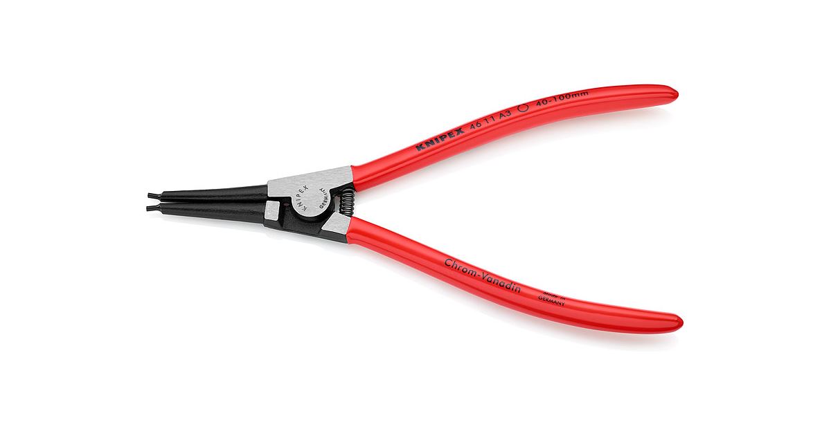Alicates para anillos de retención KNIPEX 4611A3