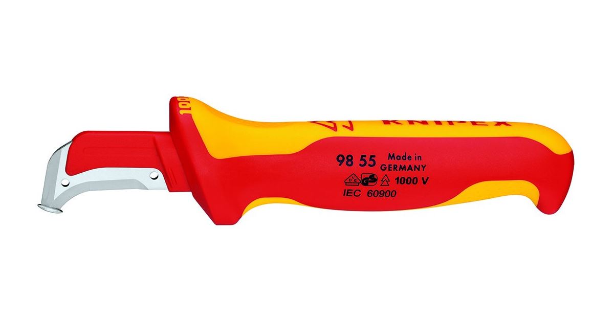 Alicates pelacables KNIPEX, 180 mm 9855