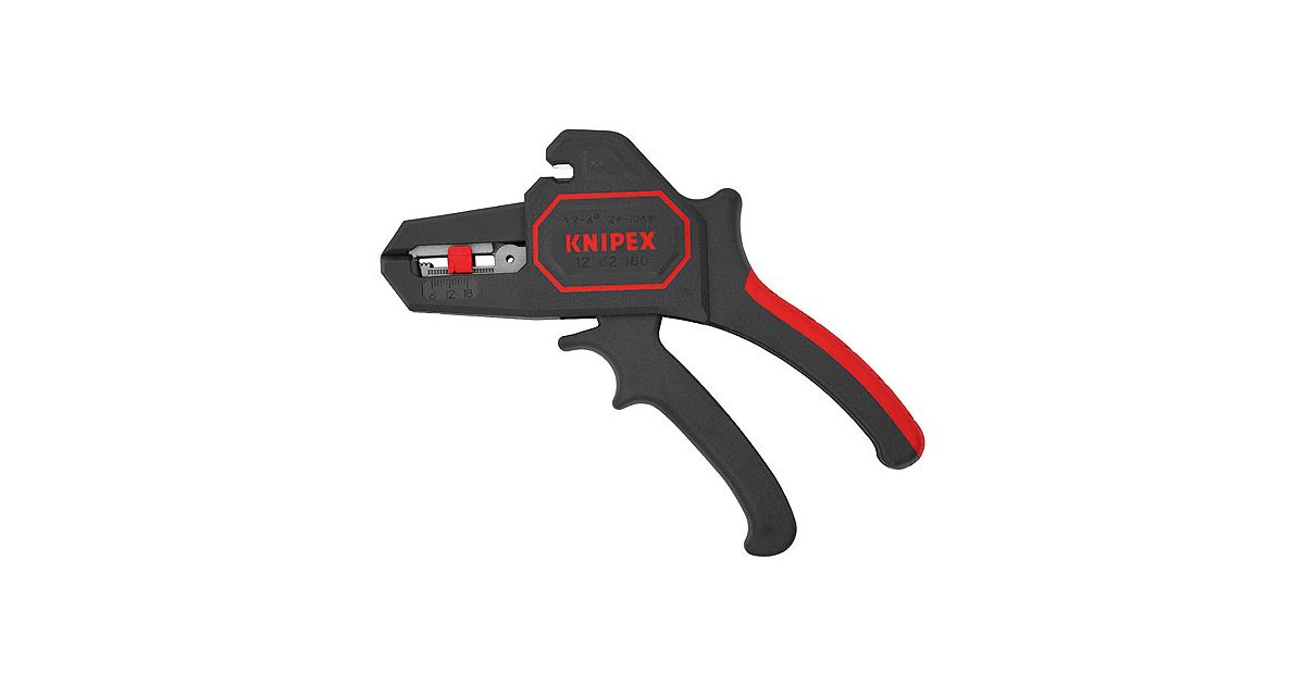 Alicates pelacables KNIPEX, autoajustables 1262180