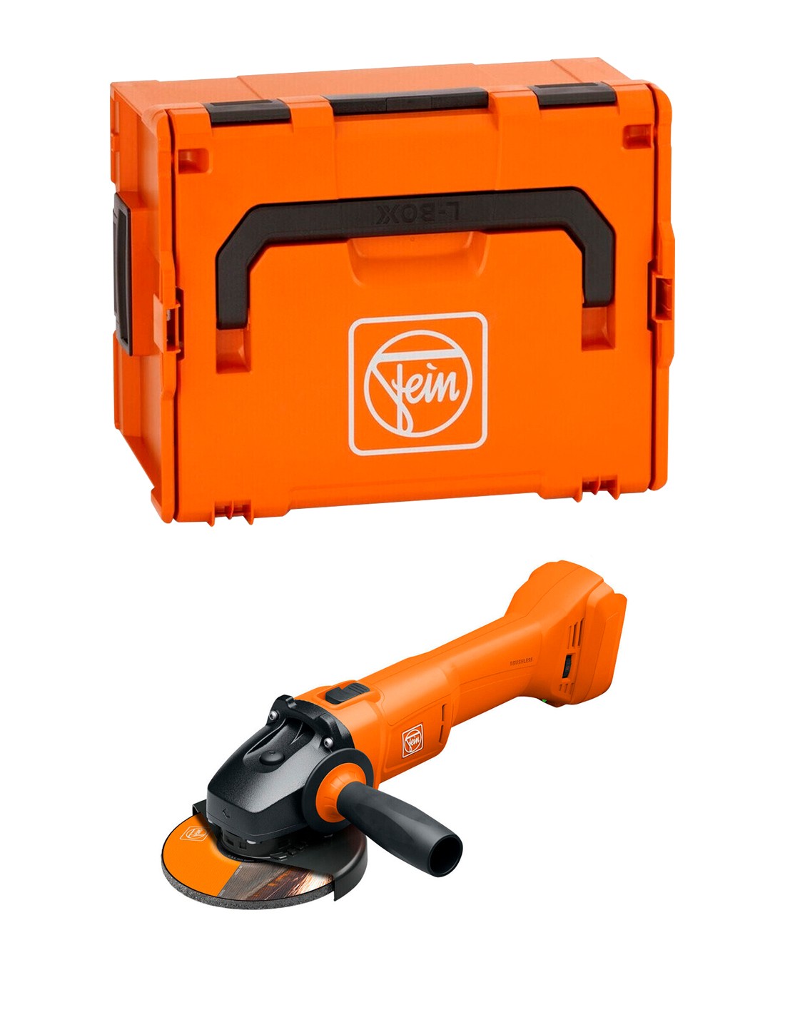 Amoladora Angular FEIN CCG 18-125-10 AS (Cuerpo solo + L-Boxx 238)