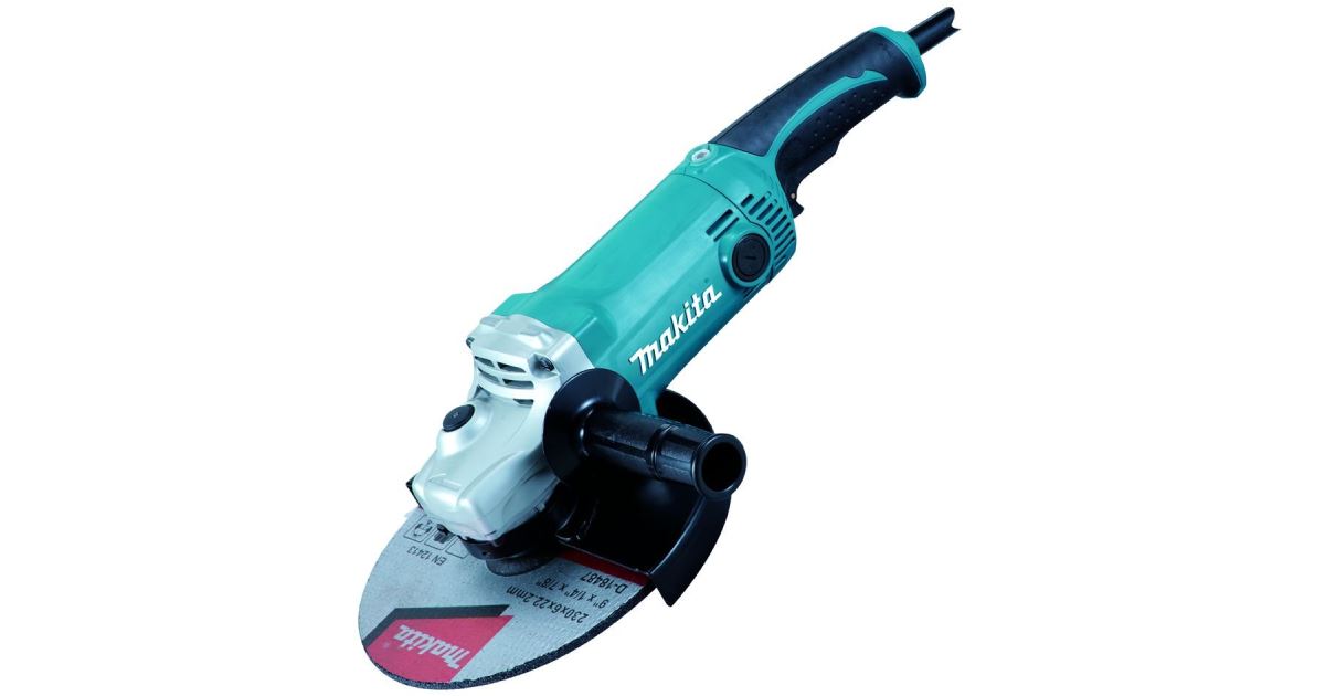 Amoladora angular Makita con electrónica 230mm, 2000W GA9050R