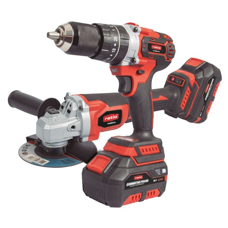 Amoladora + Atornillador Perc. Raa20-2.4 7994X418 Ratio