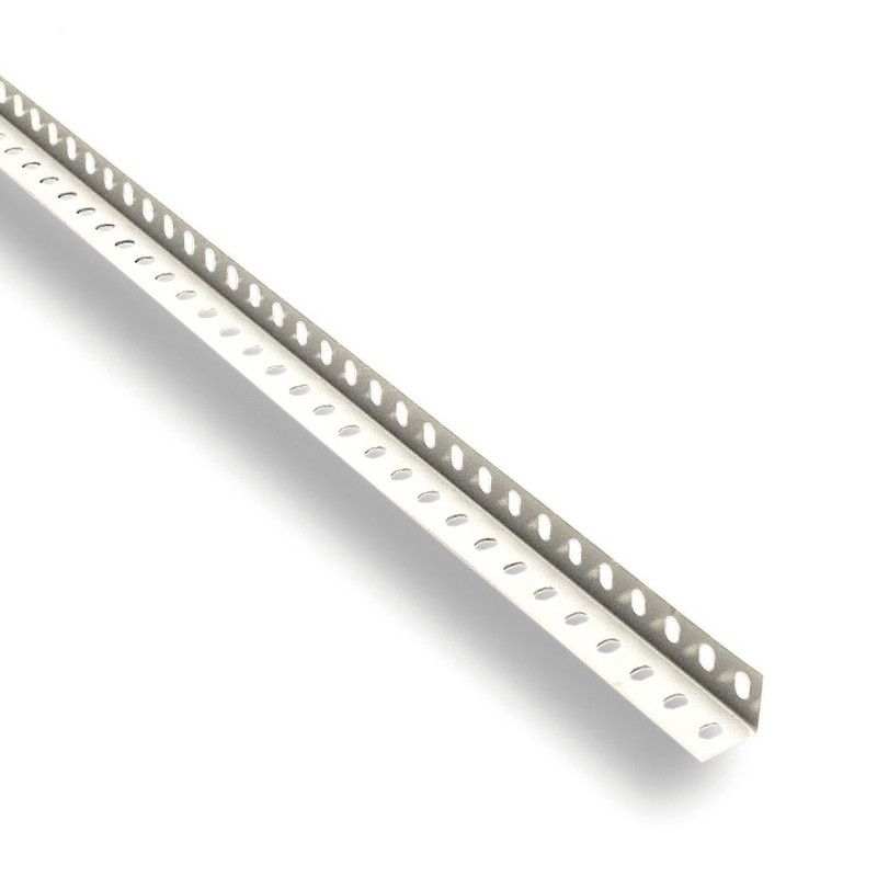 Angular ranurado blanco estantería modular SIMON RACK Angular Met Ranurado 35Mmx2Mt Blanco
