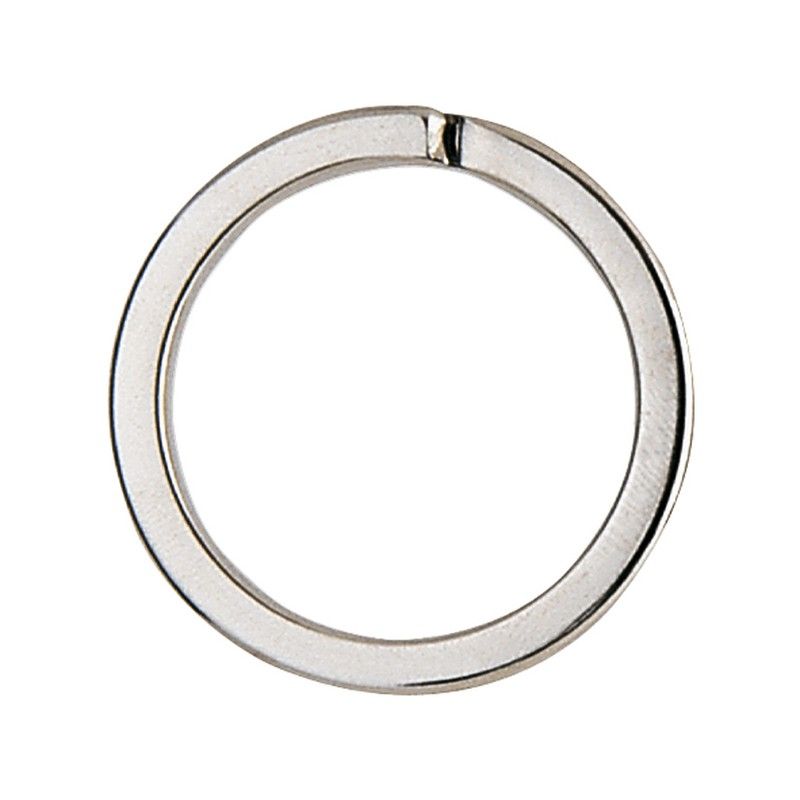 Llavero Plano Acero Niquelado.22X28 2906C22X28