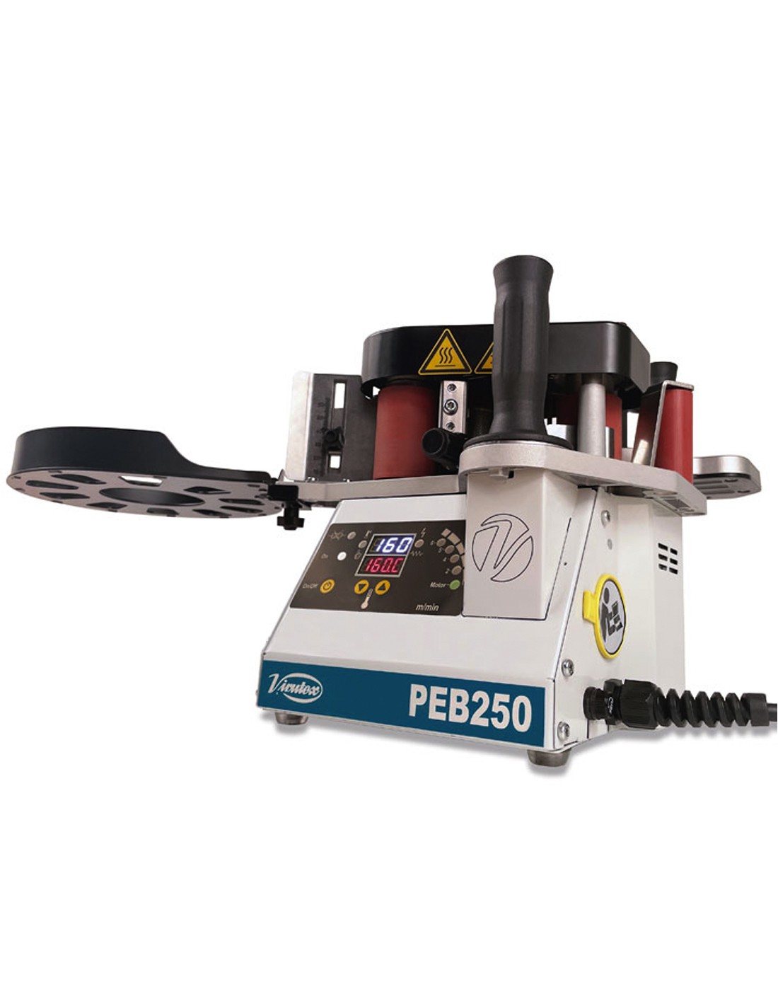 Aplacadora de cantos de cola caliente VIRUTEX PEB250