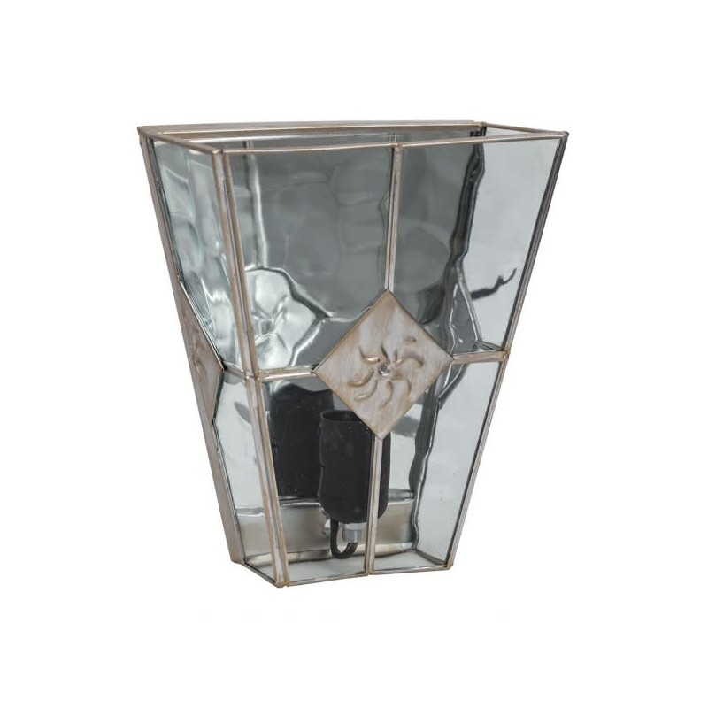 Aplique Estepa Oro 1xe27 25x20x12 Cm