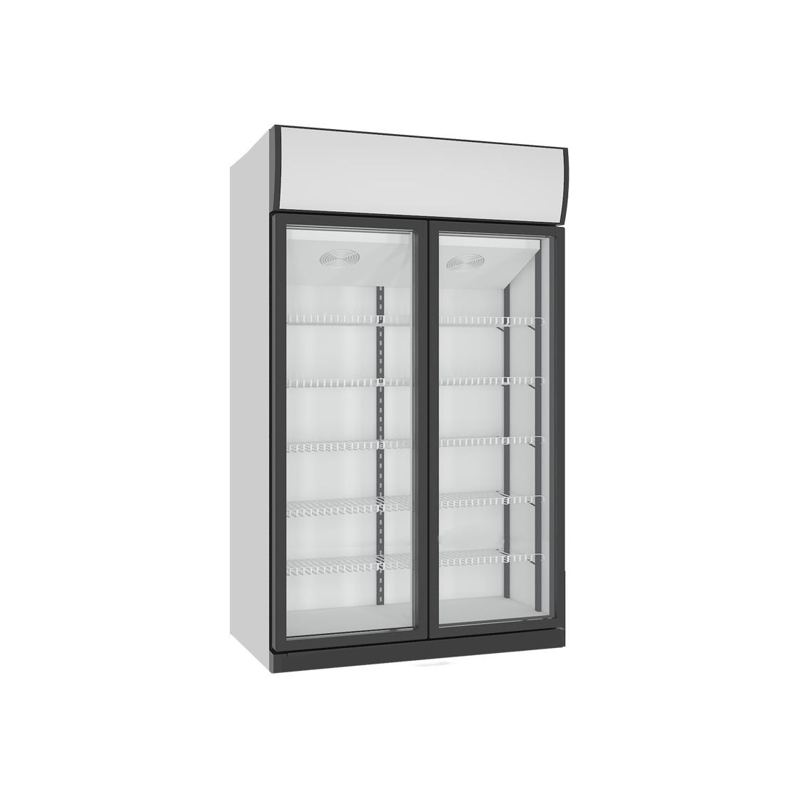 Armario expositor refrigerado 2 puertas LC-850